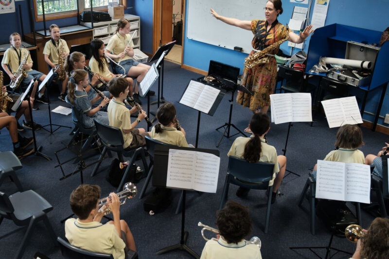 School Band Conductor