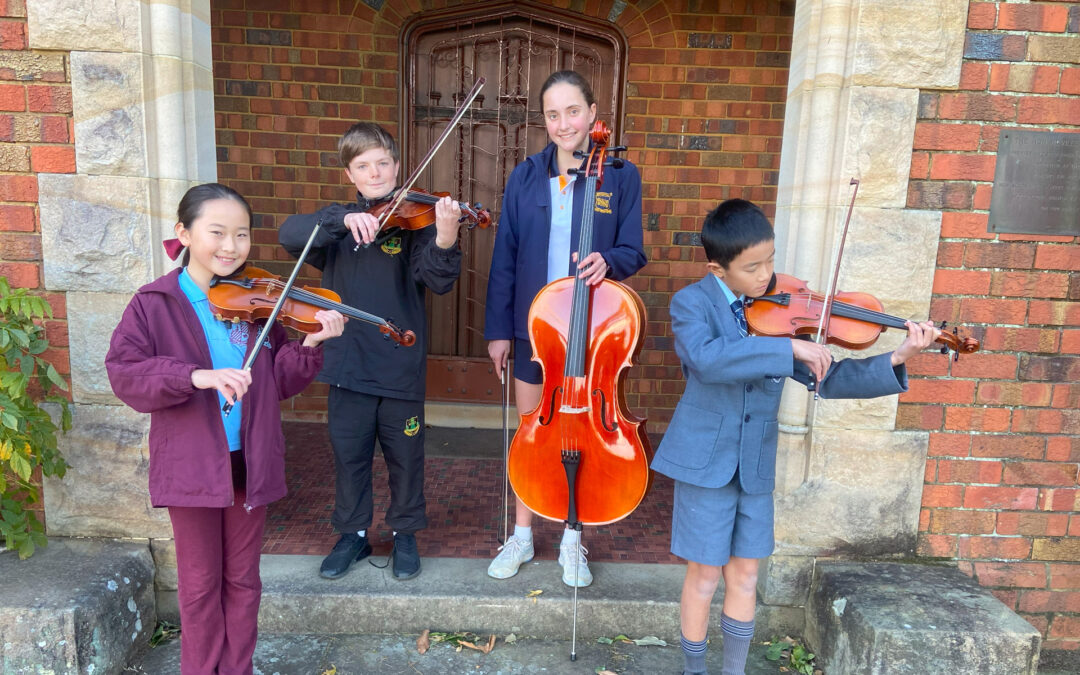 Our youngest chamber group strikes a winning chord